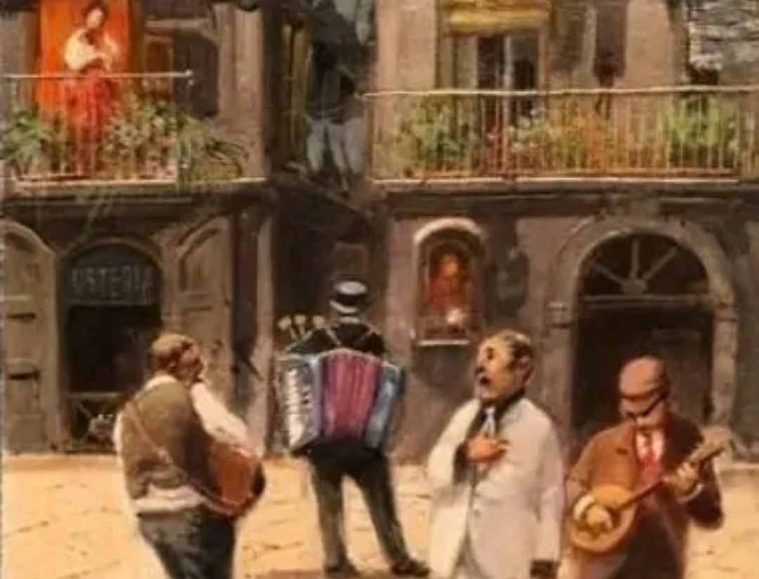 E Ferdinando Russo fece cantare “Scetate” sotto il balcone di Annie Vivanti, “fiamma” di Carducci..