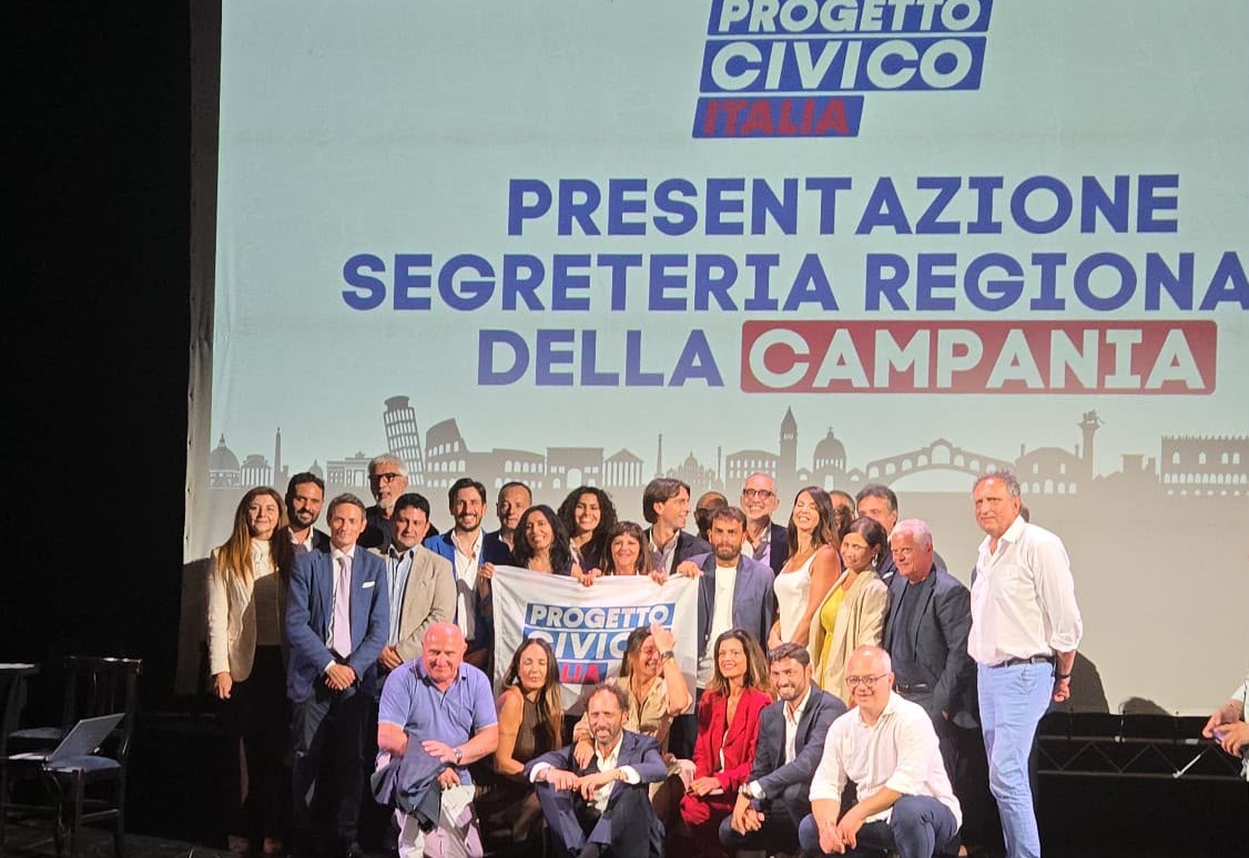 Il consigliere acerrano D’Onofrio nella segreteria regionale di Progetto Civico Italia