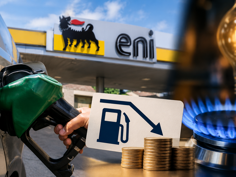 Arriva il “tetto” sul costo del carburante, Eni si muove anche su energia e gas 