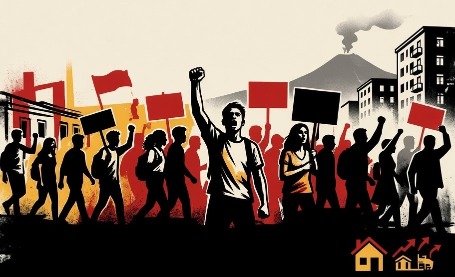 Somma Vesuviana, lunedì 26 ottobre: studenti e lavoratori in piazza contro il caro vita