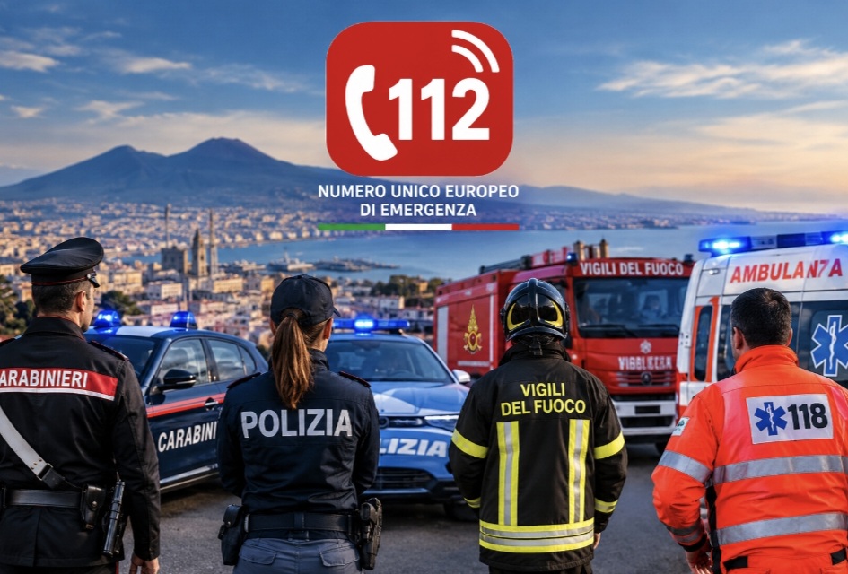 Campania, parte il Numero Unico Europeo Emergenza: ecco come funziona e quando sarà attivo a Napoli