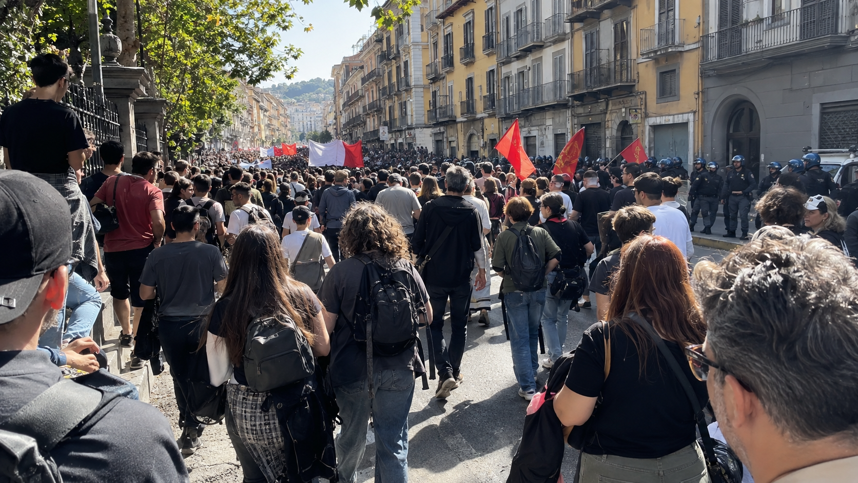 manifestazione napoli